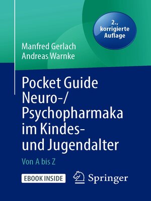 cover image of Pocket Guide Neuro-/Psychopharmaka im Kindes- und Jugendalter